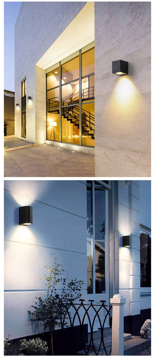 Lámpara LED Doble para Exterior - Iluminación Moderna para Patios y Jardines - Image 19