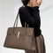Bolso Tote de Gran Capacidad en Color Sólido para Mujer