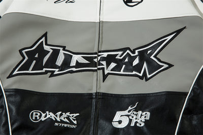 Chaqueta de Cuero para Hombre Estilo Rock Europeo y Americano - Diseño Motociclista - Image 12