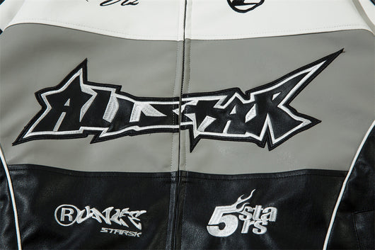 Chaqueta de Cuero para Hombre Estilo Rock Europeo y Americano - Diseño Motociclista - Image 12