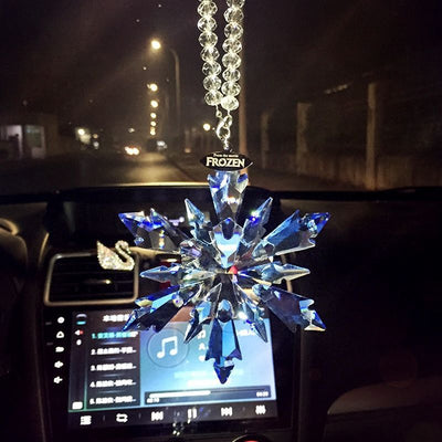Adorno de Cristal para Espejo Retrovisor - Copo de Nieve Elegante - Image 7