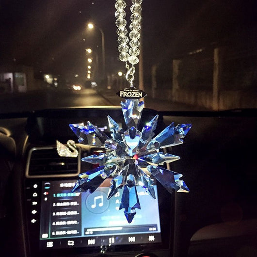 Adorno de Cristal para Espejo Retrovisor - Copo de Nieve Elegante - Image 7