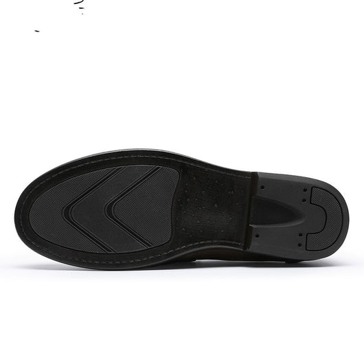 Zapatos Casuales de Cuero para Hombre con Suela Flexible - Image 5
