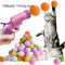 100 Pom Poms 1 Firing Gun Random Color