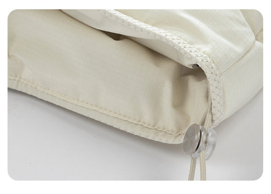 Abrigo de Plumón de Pato Blanco Unisex - Chaqueta Térmica Oversized - Image 22