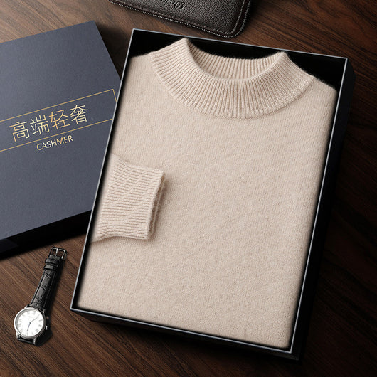 Suéter de Cachemira Doble Grosor para Hombre - Image 12
