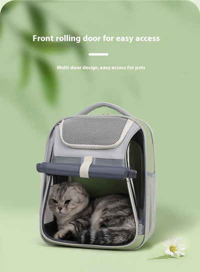 Mochila Transportadora Expandible para Gatos y Mascotas - Image 27