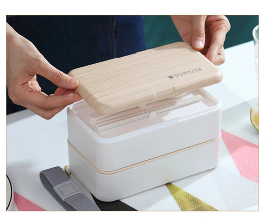 Lonchera Bento Japonesa Compartida para Oficina - Image 16