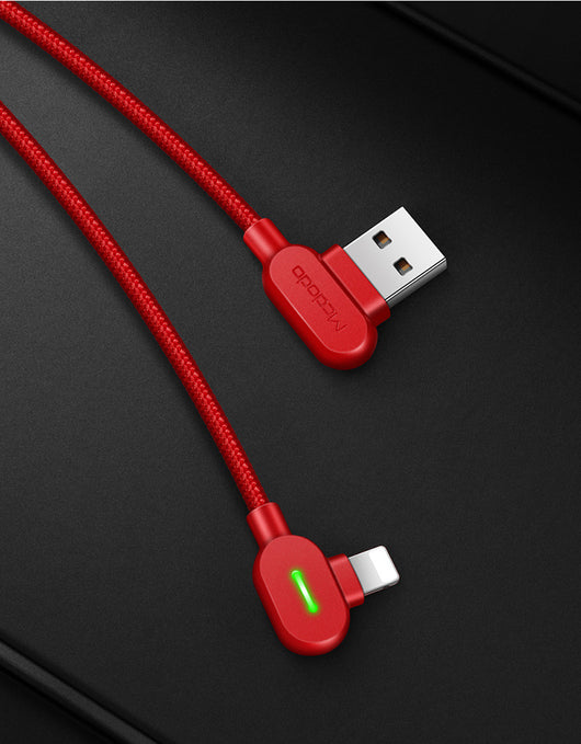 Cable de Carga Acodado Reversible con Luz para Juegos Móviles - Image 12