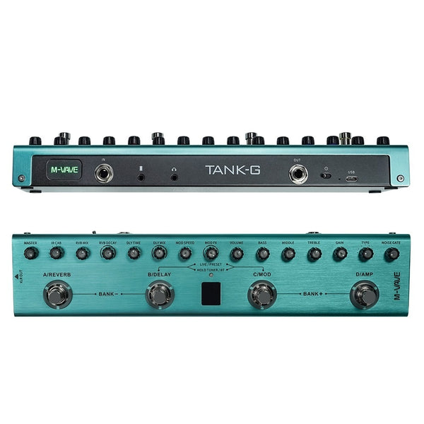 Procesador de Efectos Multiefectos para Guitarra Eléctrica