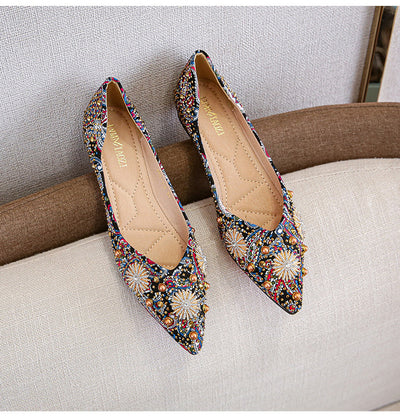 Zapatos Planos Mujer con Pedrería y Remaches - Nuevo Estilo Elegante - Image 15
