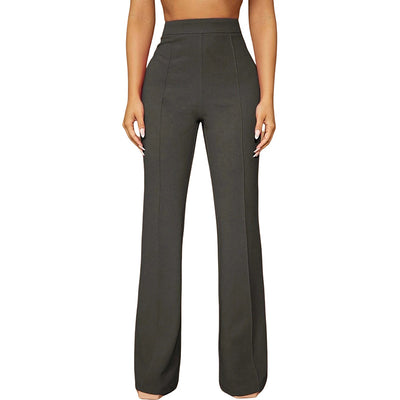 Pantalones de Cintura Alta para Mujer - Elegancia Profesional y Comodidad Diaria - Image 7