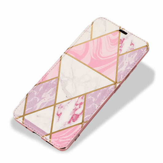 Funda de Cuero con Estampado Mármol para Samsung S20, S21, S20FE, Note20 y A51 - Image 12