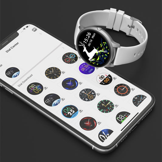 Reloj Inteligente IMILAB KW66 para Hombre - Bluetooth, Resistente al Agua IP68, Rastreador de Fitness