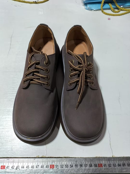Zapatos de Cuero para Mujer con Suela Gruesa y Punta Redonda - Image 8