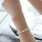 Pulsera de Perlas Dorado Claro Estilo Europeo y Americano