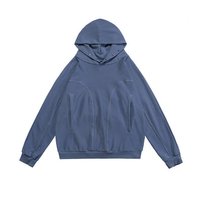 Chaqueta Unisex de Corte Moderno con Empalmes en Contraste - Image 9