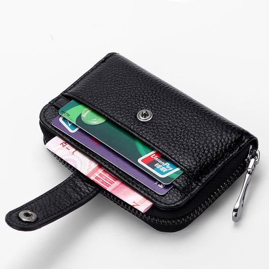 Cartera Minimalista de Cuero Genuino con Protección RFID - Image 17