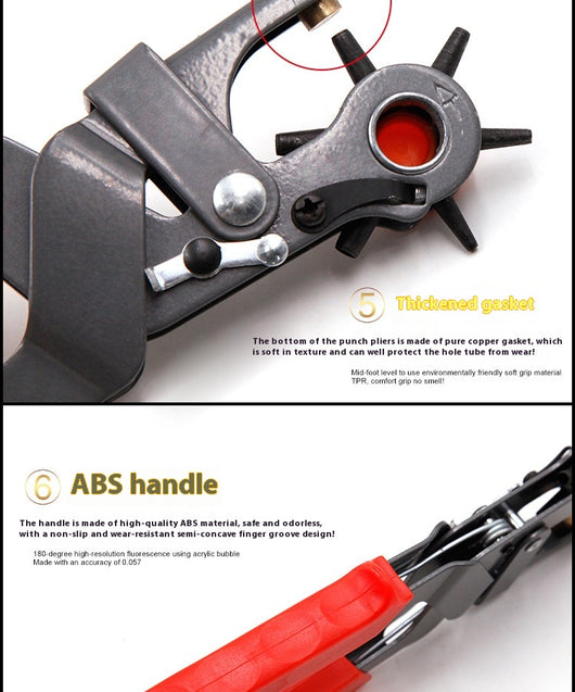 Alicates Multiusos con Perforador de Especificaciones Múltiples - Image 8