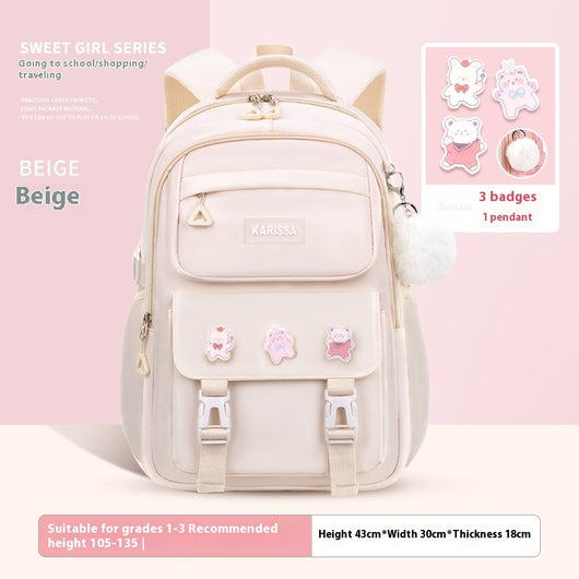 Mochila Escolar Impermeable de Tela Oxford para Niños - Image 8