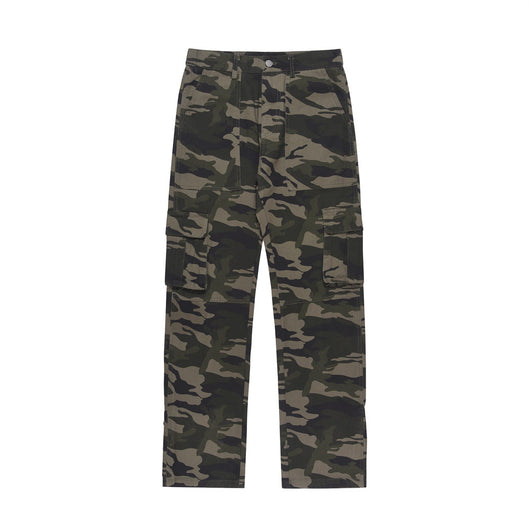 Pantalones Cargo Tácticos Camuflaje Multi-bolsillos para Hombre - Image 15