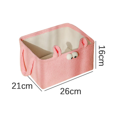 Canasta de Almacenamiento Grande de Lana de Cordero con Diseño Infantil - Image 14