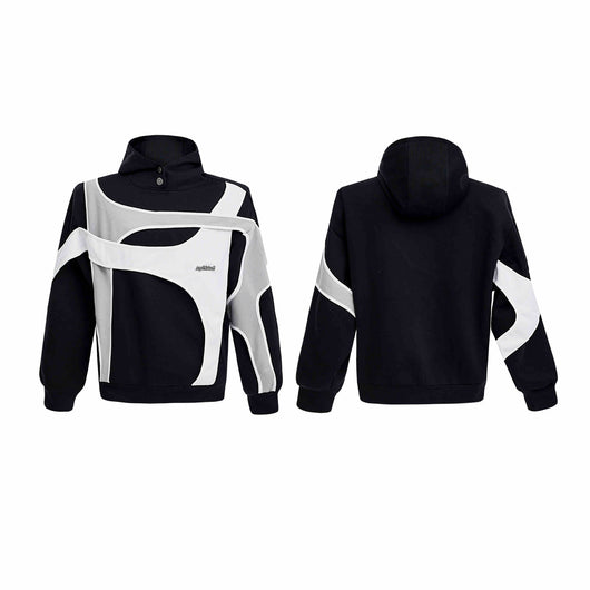 Sudadera con Capucha y Costuras Reforzadas Bicolor - Image 3