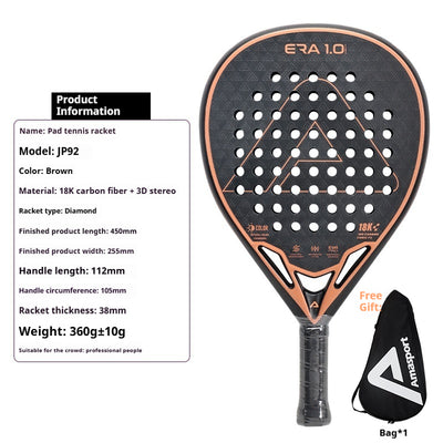 Raqueta de Tenis de Fibra de Carbono Estructura Jaula - Image 9