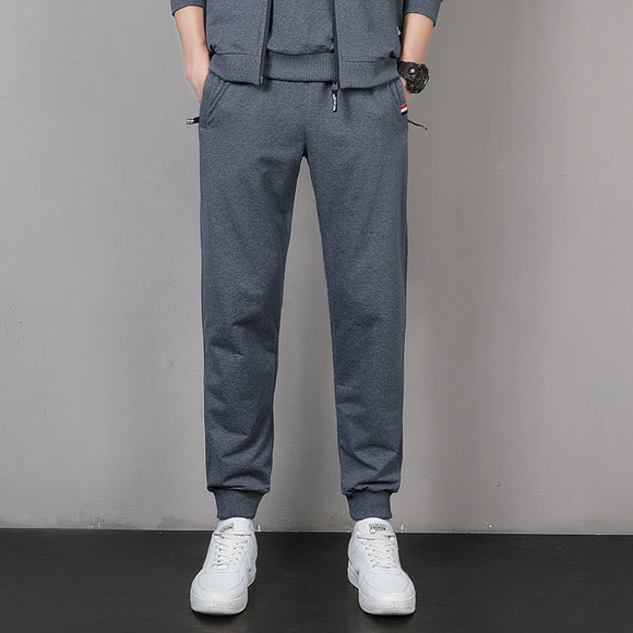Men's Plus Size Loose Fit Casual Pants for Spring and Autumn
