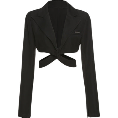 Chaqueta Corta de Encaje para Mujer - Cardigan Elegante de Manga Larga Multiuso - Image 5