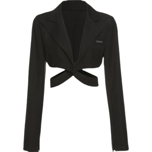 Chaqueta Corta de Encaje para Mujer - Cardigan Elegante de Manga Larga Multiuso - Image 5
