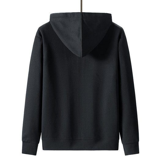 Sudadera Deportiva con Capucha Texturizada Waffle para Hombre - Image 5