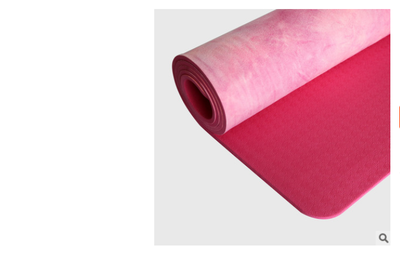 Tapete de Yoga Premium Ante Terciopelo Venado con Diseño Floral Antideslizante - Image 15