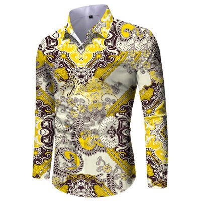 Camisa Casual Slim Fit Estampada para Hombre - Image 19