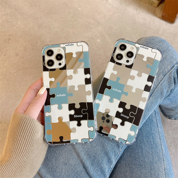 Funda para Teléfono con Espejo y Contraste de Colores