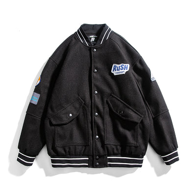 Chaqueta de Béisbol Casual Americana para Hombre - Image 7