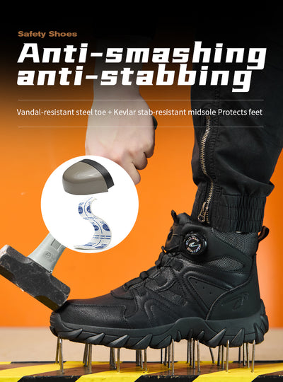 Botas de Trabajo Ligeras, Cómodas y de Seguridad para Hombre - Image 16