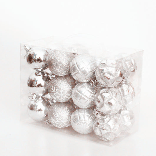 Bolas Decorativas Electrochapadas 6cm - Set 24 Piezas para Festividades - Image 7