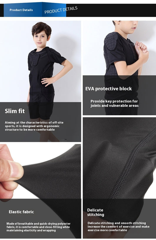 Traje de Protección Anticolisión para Ciclismo y Baloncesto Infantil - Image 29