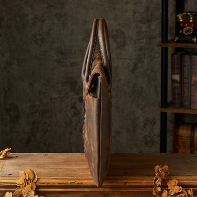 Maletín Ejecutivo de Cuero Ligero para Hombre - Image 4