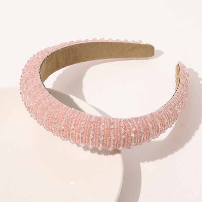 Diadema Ancha Barroca con Cristales para Mujer - Image 17