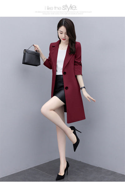 Abrigo Holgado Premium Coreano de Diseño Contemporáneo - Image 22