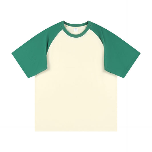 Playera Raglan Contraste 230g para Hombre - Comodidad de Verano