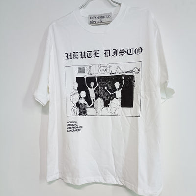 Camiseta Suelta Street Punk de Manga Corta