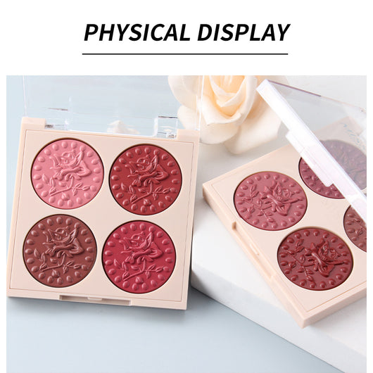 Paleta de Labios MISS ROSE 4 Colores - Brillo Labial Hidratante de Larga Duración - Image 8