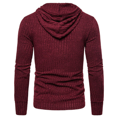 Suéter Hoodie de Punto Liso para Hombre - Image 12