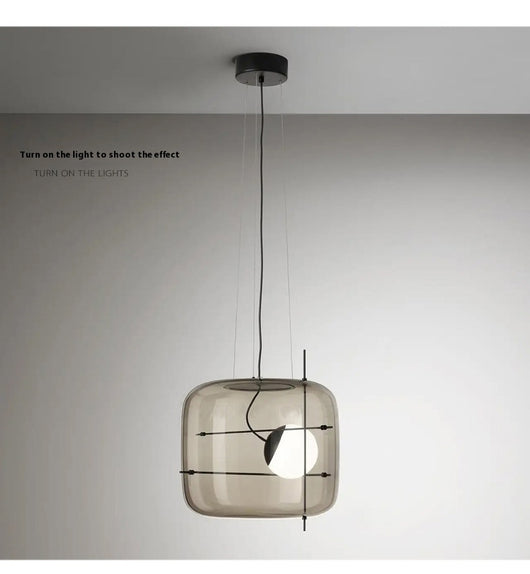 Lámpara de Techo Minimalista Moderna en Vidrio para Dormitorio - Image 13