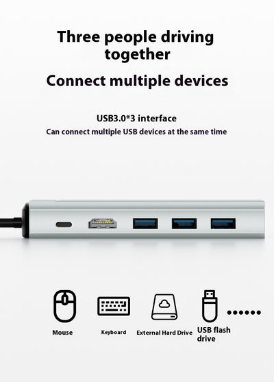Docking Station USB-C 8 en 1 con Carcasa para Disco Duro SSD - Image 9
