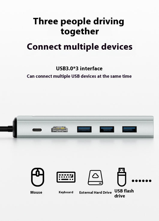 Docking Station USB-C 8 en 1 con Carcasa para Disco Duro SSD - Image 9