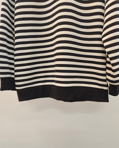 Suéter Tejido Grueso a Rayas para Mujer - Comodidad Casual - Image 20